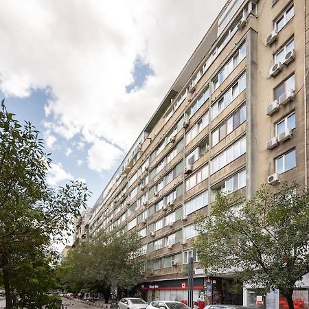 Stunning Views 2Br Midtown Flat - Charming Balcony Leilighet Bucureşti Eksteriør bilde